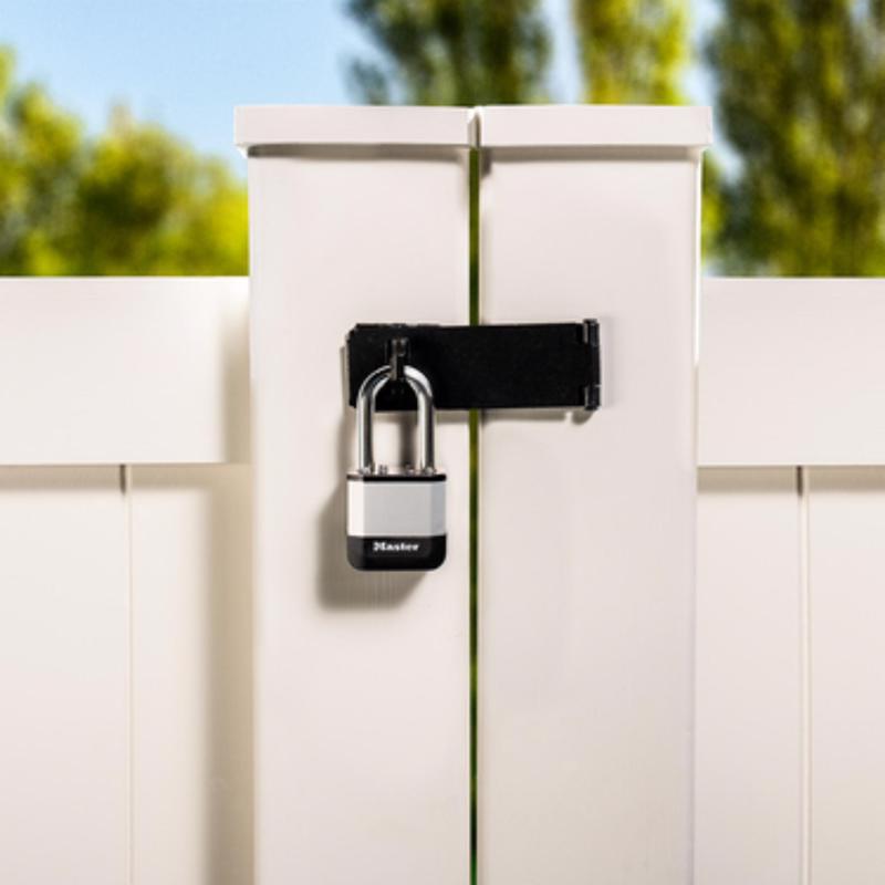 Master Lock Elite 1.75 in. W X 3.5 in. L Laminated Steel 5-Pin Cylinder Padlock