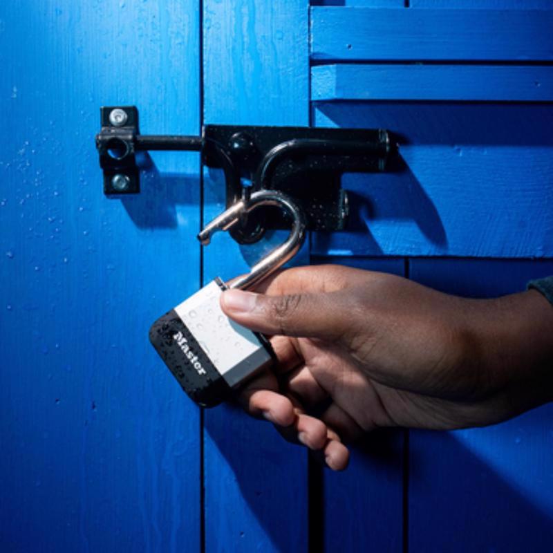 Master Lock Elite 2 in. W X 3.31 in. L Laminated Steel 5-Pin Cylinder Padlock