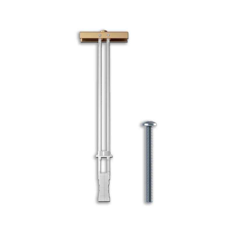 Toggler 3/16 in. D X 6-5/8 in. L Round Zinc-Plated Steel Toggle Bolt 2 pk