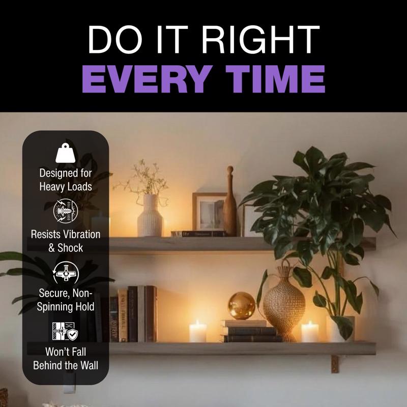 Toggler 5/8 in. D X 1-5/8 in. L Nylon Phillips Head Drywall Anchors 20 pc