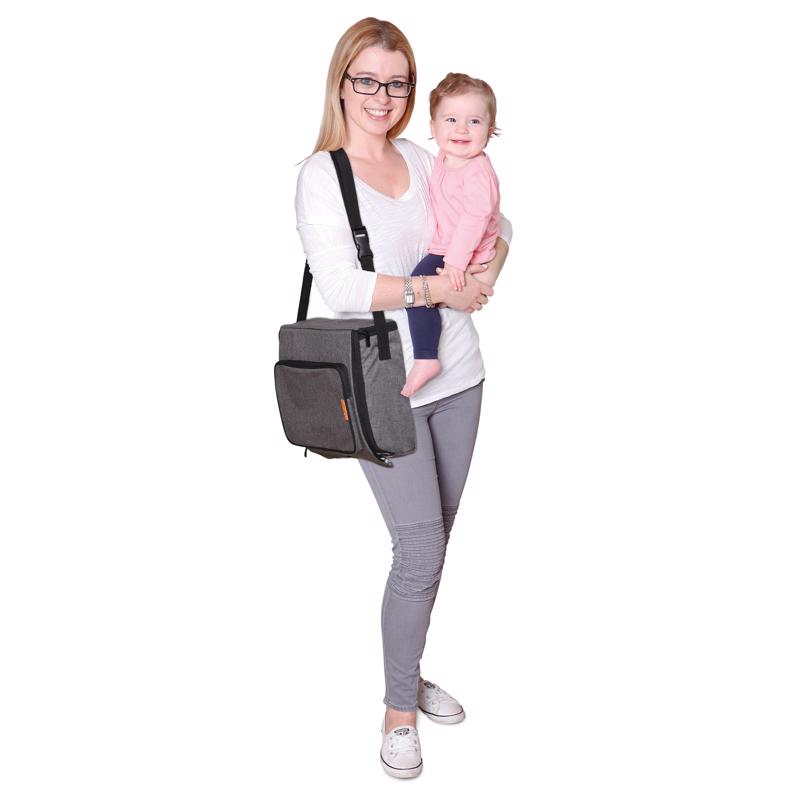 Dreambaby Gray Foam Portable Booster Seat 1 pk