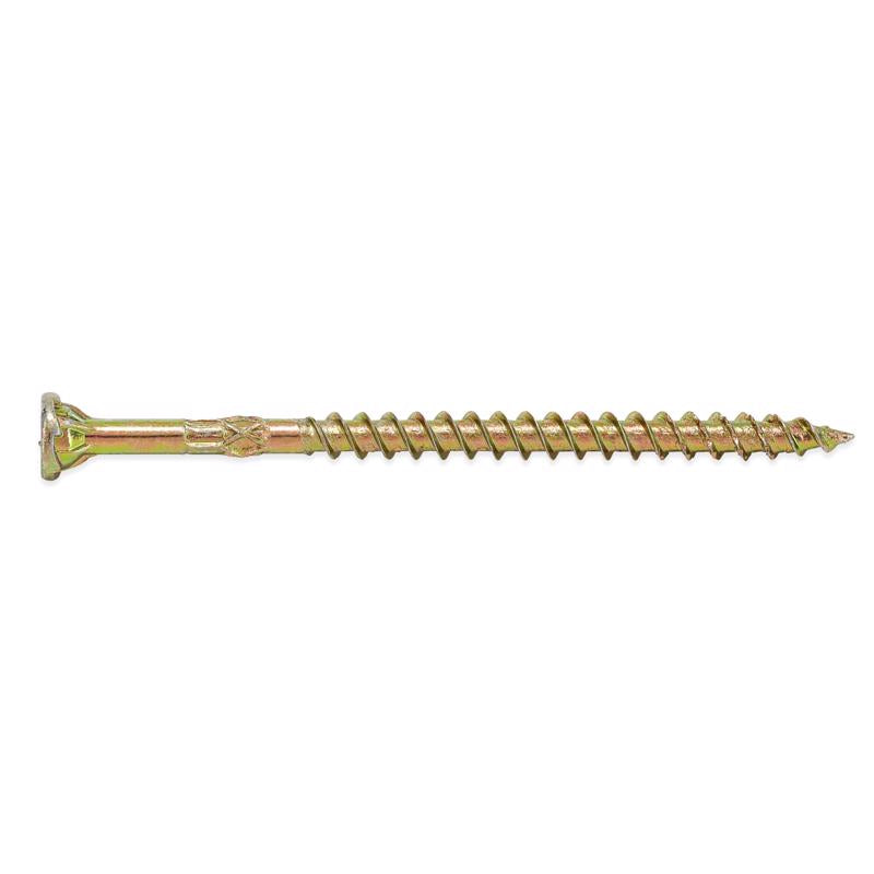 Power Pro No. 9 Ga. X 3 in. L Star Flat Head Coarse Construction Screws