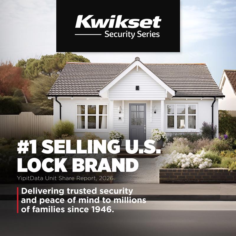 Kwikset Dakota Satin Nickel Entry Handleset 1.75 in.