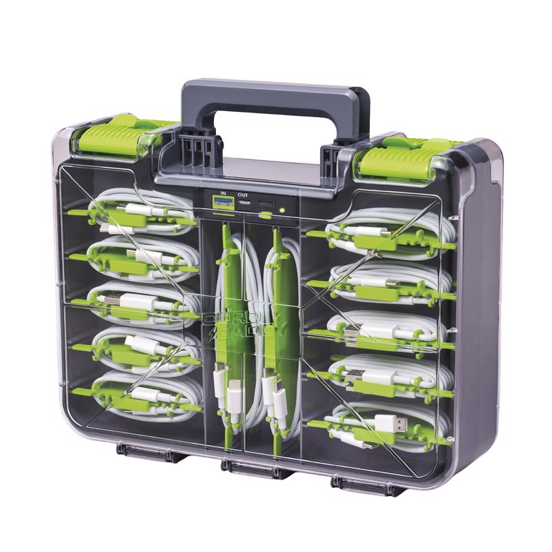 Cord Daddy Gray Plastic Cord Organizer