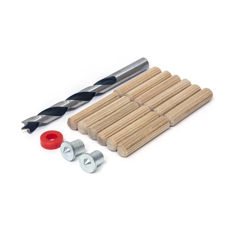 Richelieu Round Wood Dowel Kits 5/16 in. D X 1.5 in. L 16 pk Natural