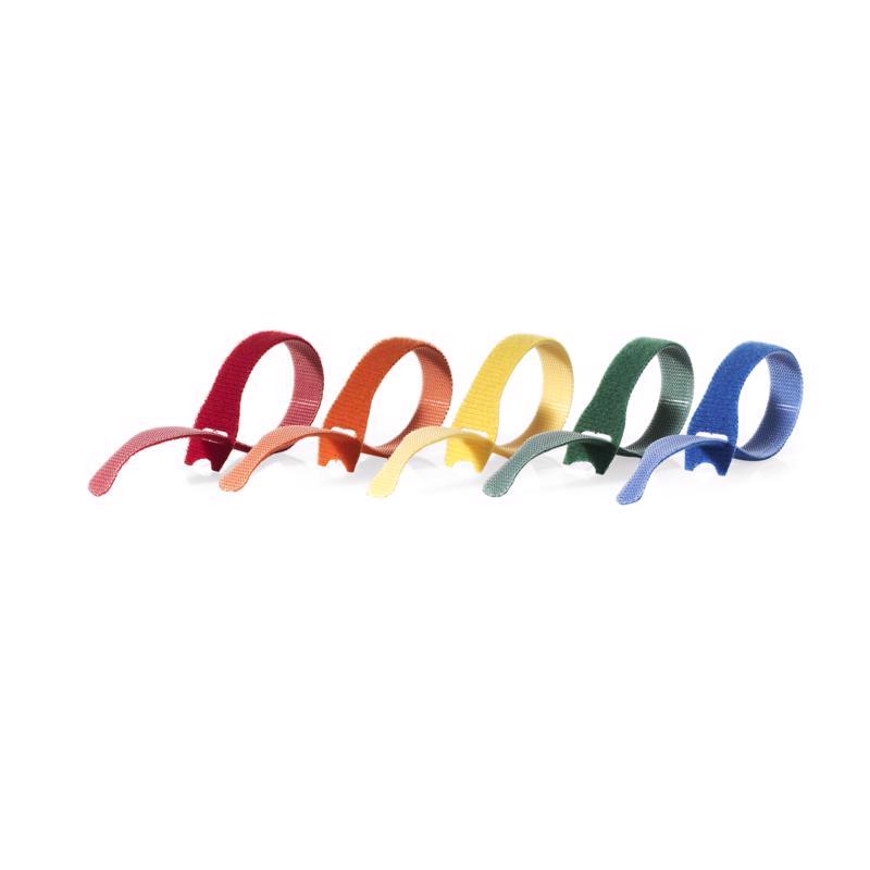 VELCRO Brand ONE-WRAP Small Nylon Ties 8 in. L 5 pk
