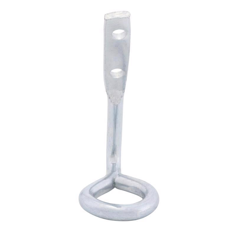 Hampton Small Zinc-Plated Silver Steel 4.125 in. L Rope Binding Hook 150 lb 1 pk
