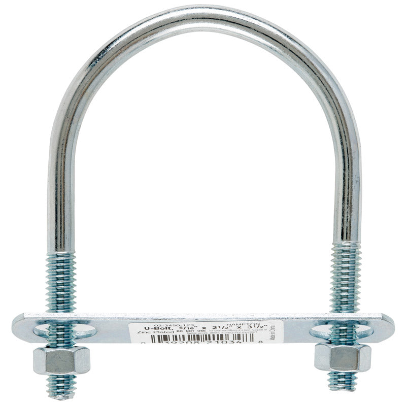BOLT U 5/16"X2.5"X3.5"