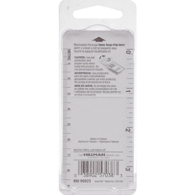 Hillman 16 Ga. X 5/8 in. L Brass Escutcheon Pins 1 pk 2 oz