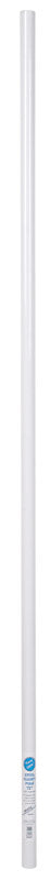 ROD CLOSET STEEL WHT 6'