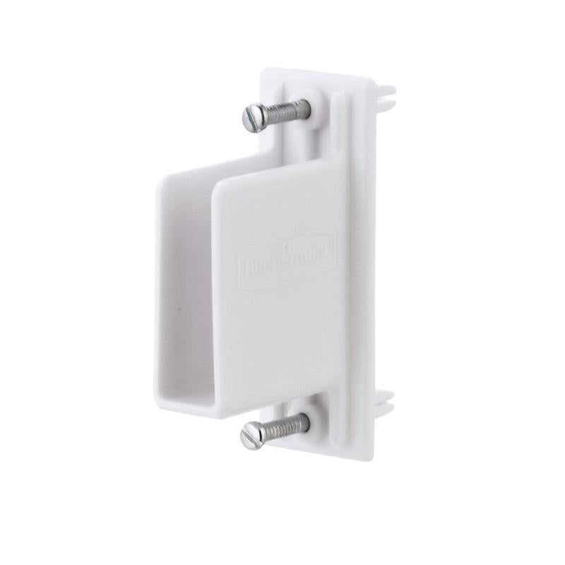 BRACKET WALL/END WHTBG25
