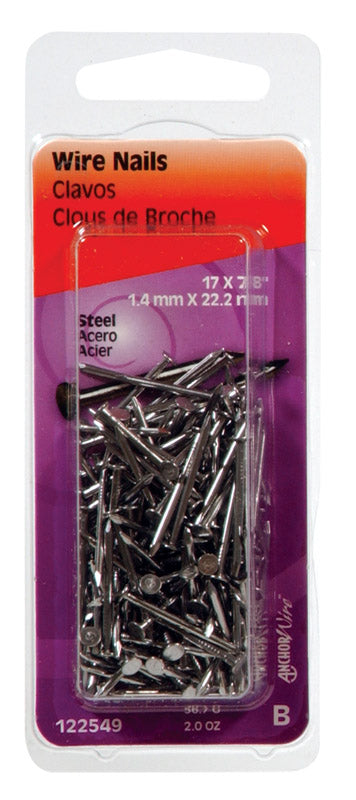 NAIL STEEL 7/8X17 2OZ