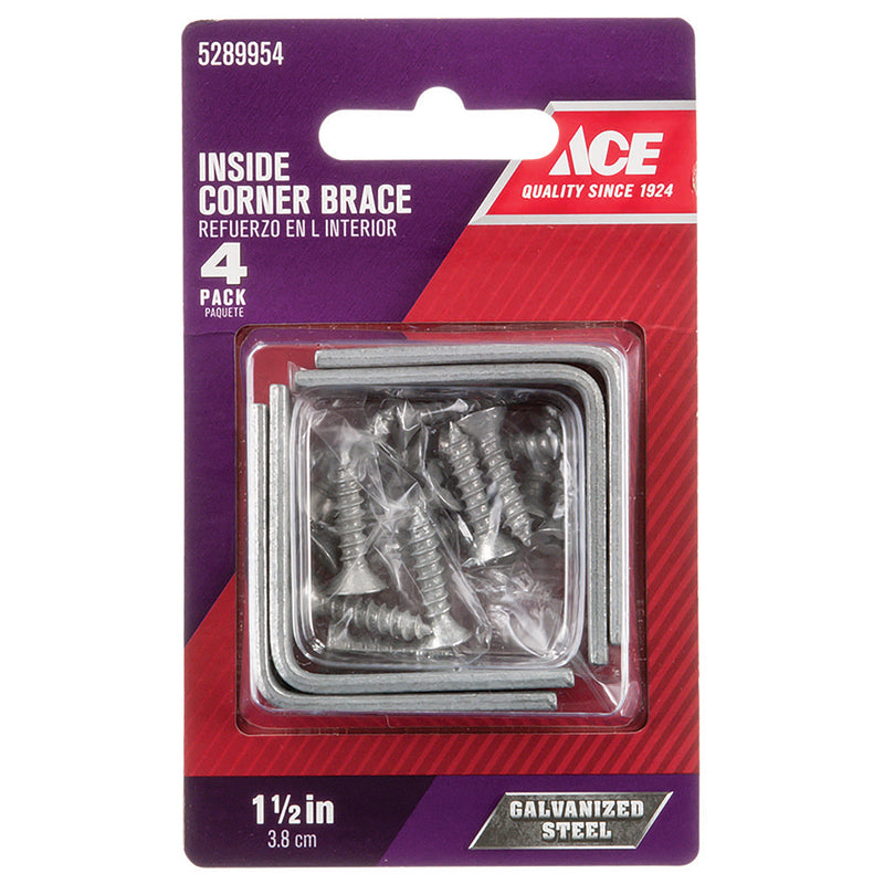 CORNR BRACE1-1/2"GALV4PK