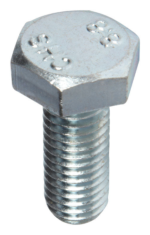 Hillman M10-1.50 mm D X 25 mm L Heat Treated Steel Hex Head Cap Screw 40 pk