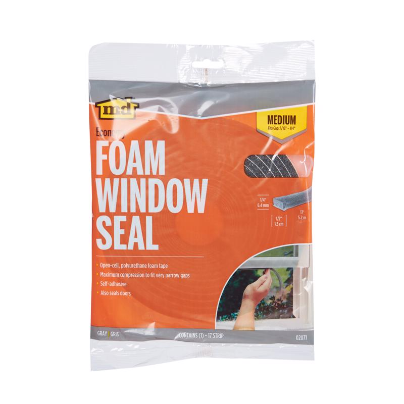 FOAM TAPE LD1/4X1/2X17'