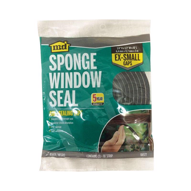 A&M W/S BLK 1/4X1/2X10'