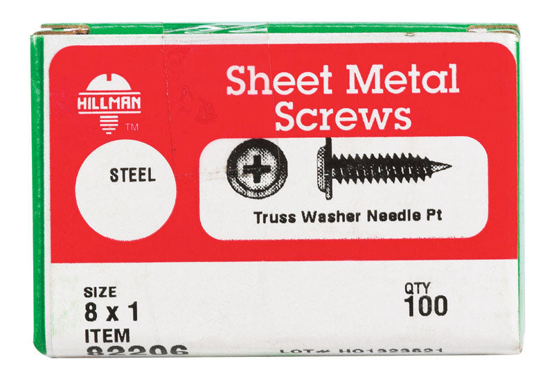 SCREW TR WSH NDL8X1BX100