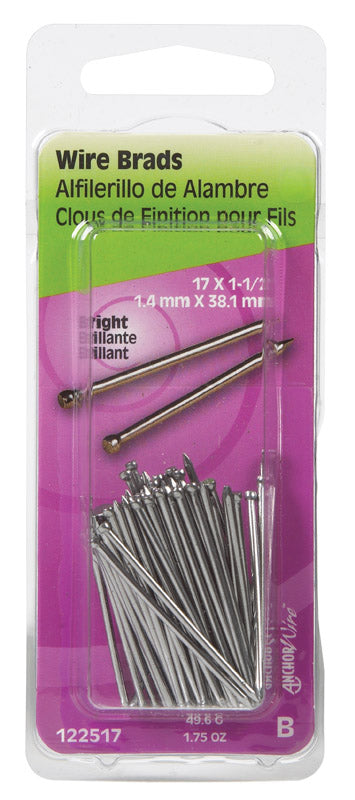 BRAD NAIL1.5X17STLCD1.75