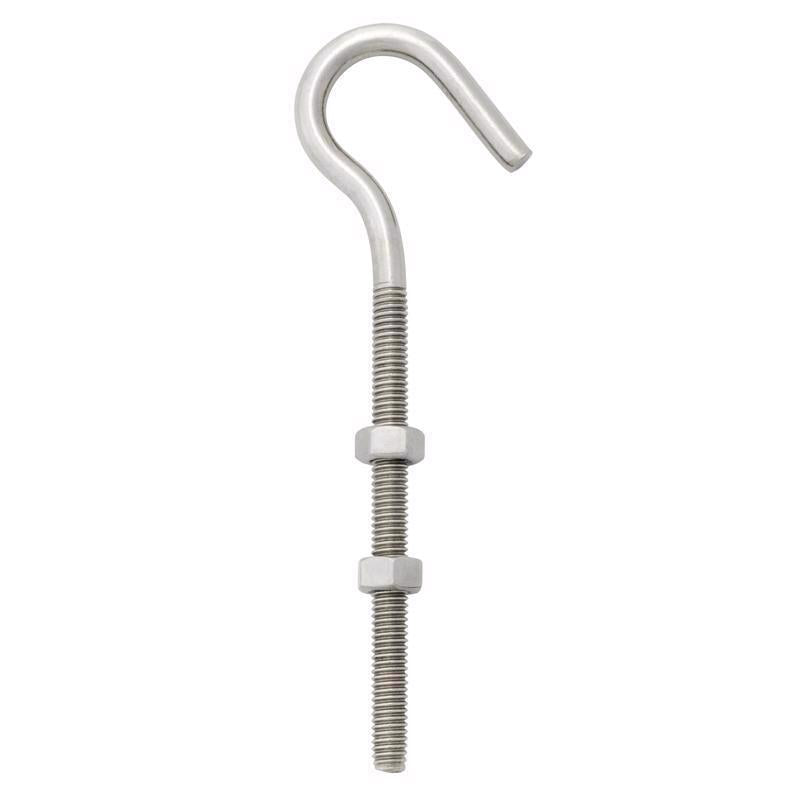 HOOK CLOTHSLN5/16X6"SS