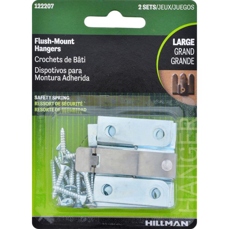 FLUSH MNT HANGR W/LOK LG