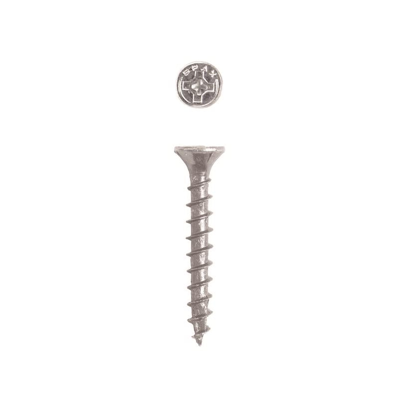 SPAX Multi-Material No. 6 Label X 1 in. L Unidrive Flat Head Construction Screws 40 pk