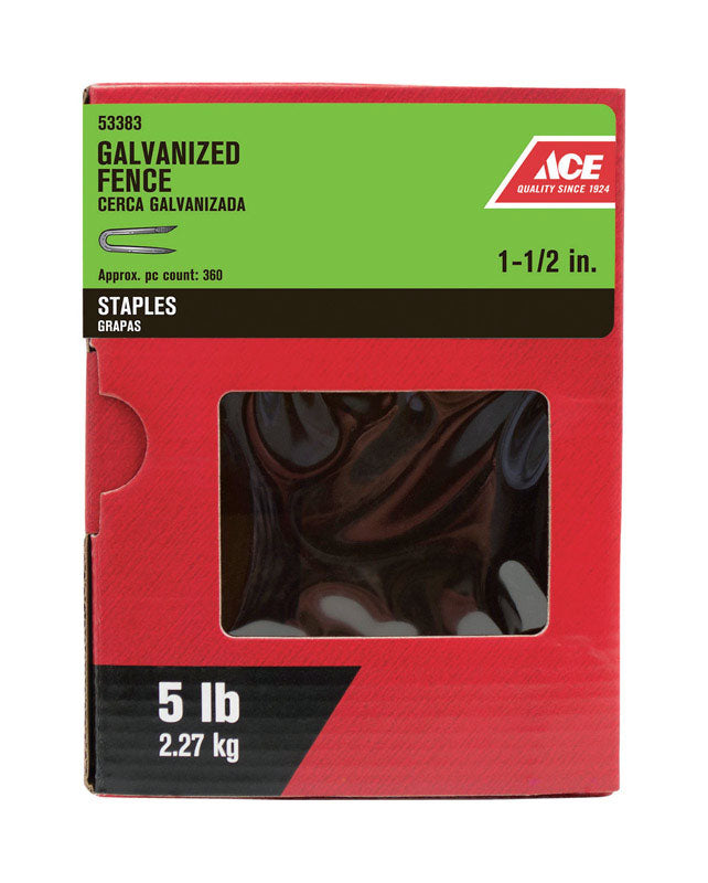ACE FENCE STAPLE 1.5" 5#