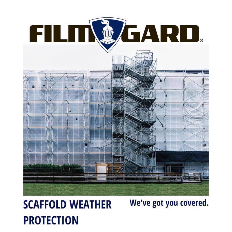 Film-Gard Plastic Sheeting 6 mil X 20 ft. W X 100 ft. L Polyethylene Clear 1 pk