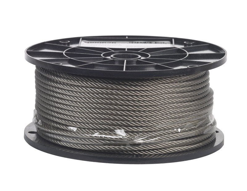 CABLE 3/16" 7X19 SS 250'