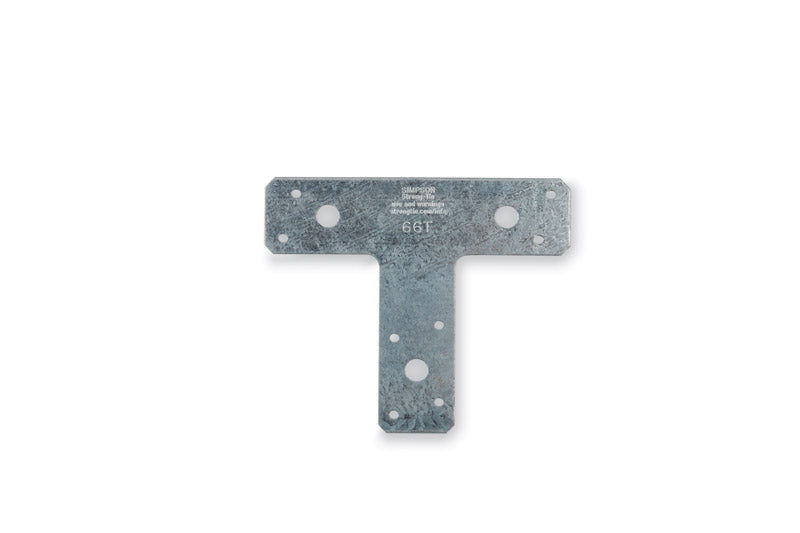 Simpson Strong-Tie 5 in. H X 6 in. W 14 Ga. Galvanized Steel T Strap