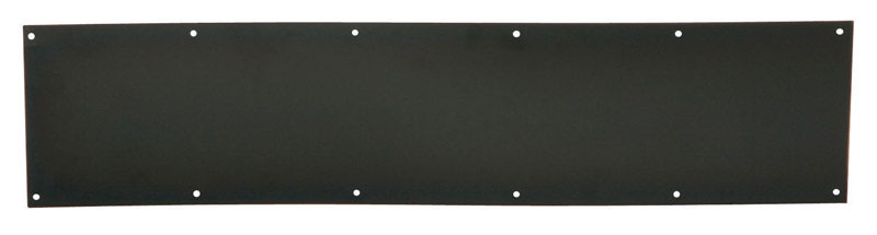 KICK PLATE AGED BRS6X30"