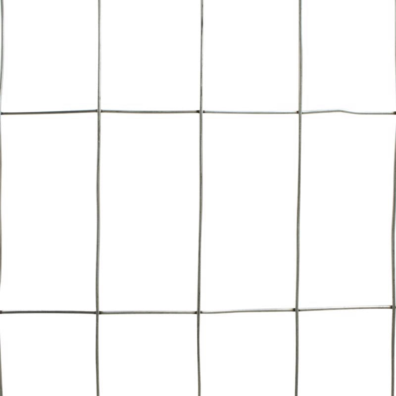 IronRidge 24 in. H X 15 ft. L Galvanized Steel Welded Wire Fence 1 in.