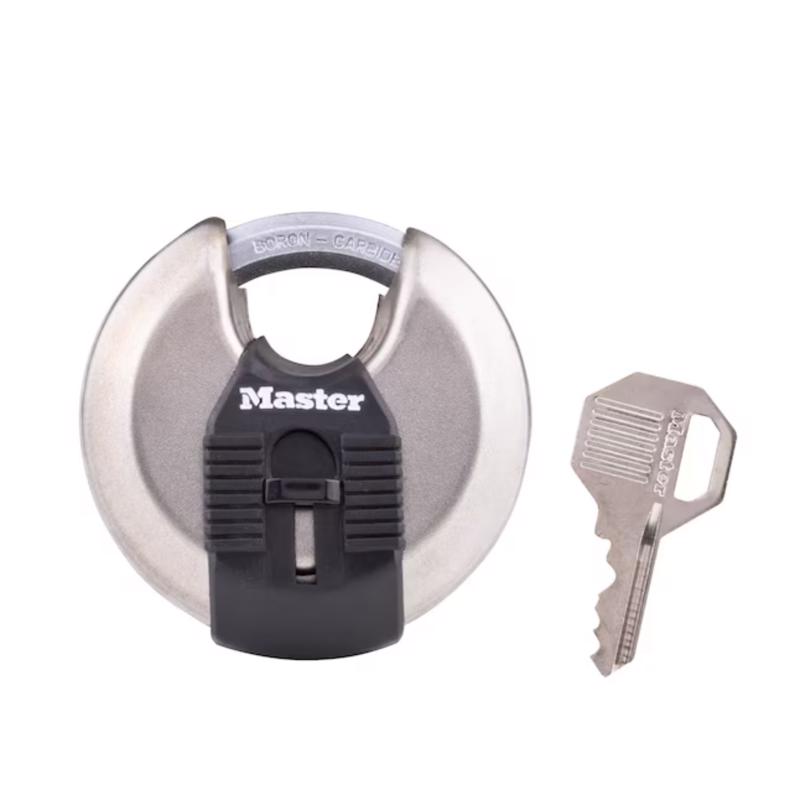 DISC PADLOCK GRAY 2-3/4"