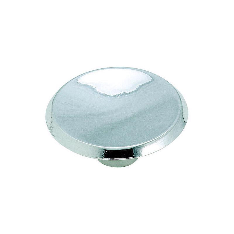 KNOB MODERN BRGHT CHROME