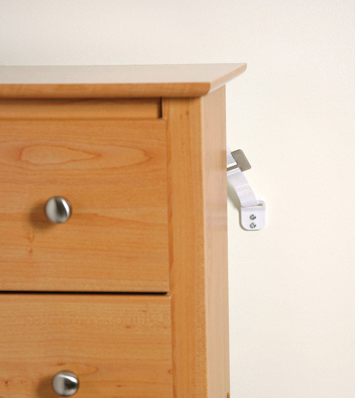 Safety 1st White Plastic Wall Straps 2 pk