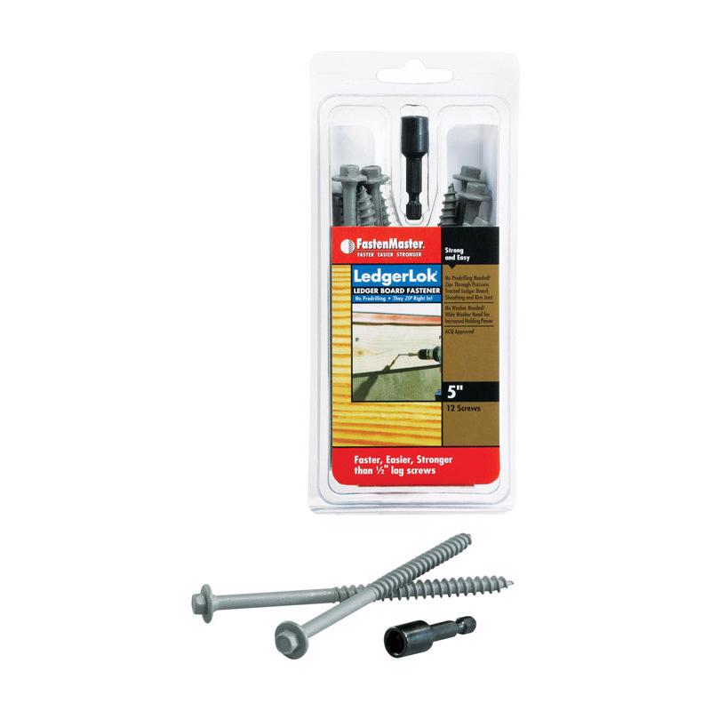 LEDGERLOK SCREW 5" 12PC