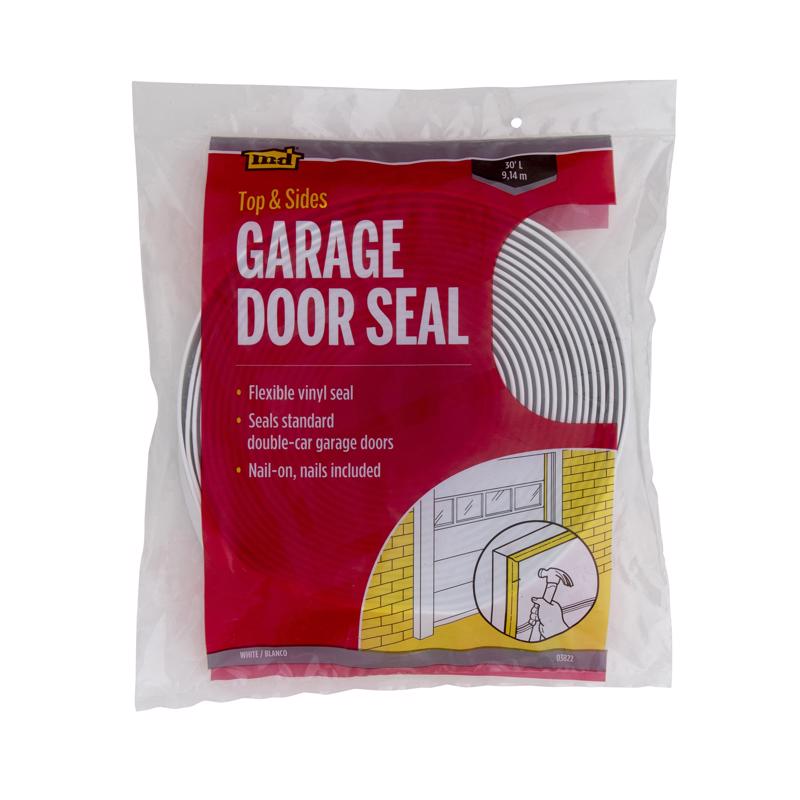 GARAGE DR SEAL VNYL30'WH