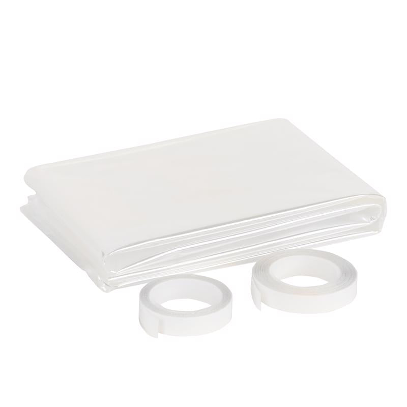 M-D Polar Block Clear 3-Window Indoor Insulation Kit 42 in. W X 62 in. L