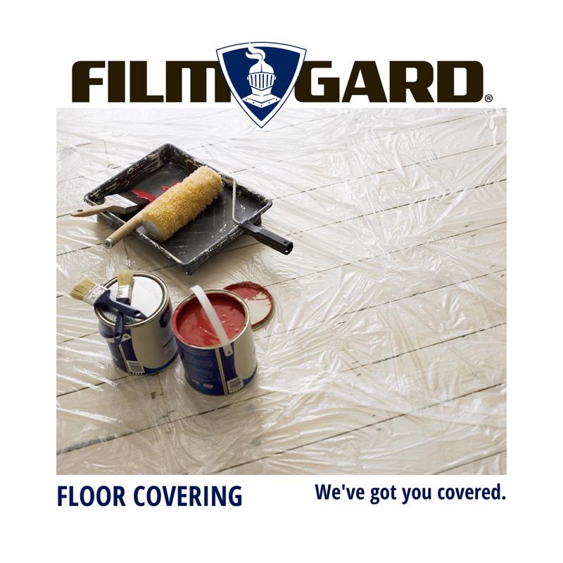 Film-Gard Plastic Sheeting 4 mil X 10 ft. W X 25 ft. L Polyethylene Clear 1 pk