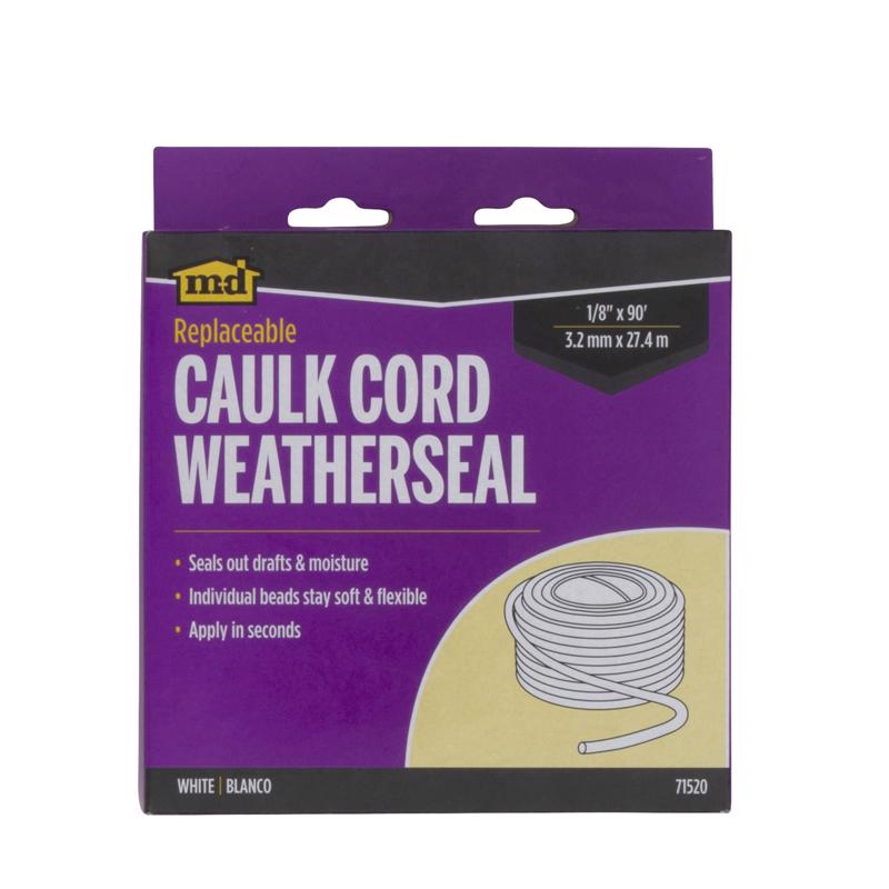 CAULKING CORD WHT 90'