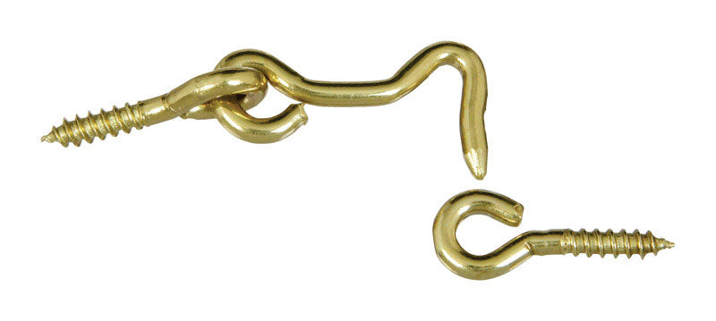 HOOK/EYE SOL BRASS1-1/2"