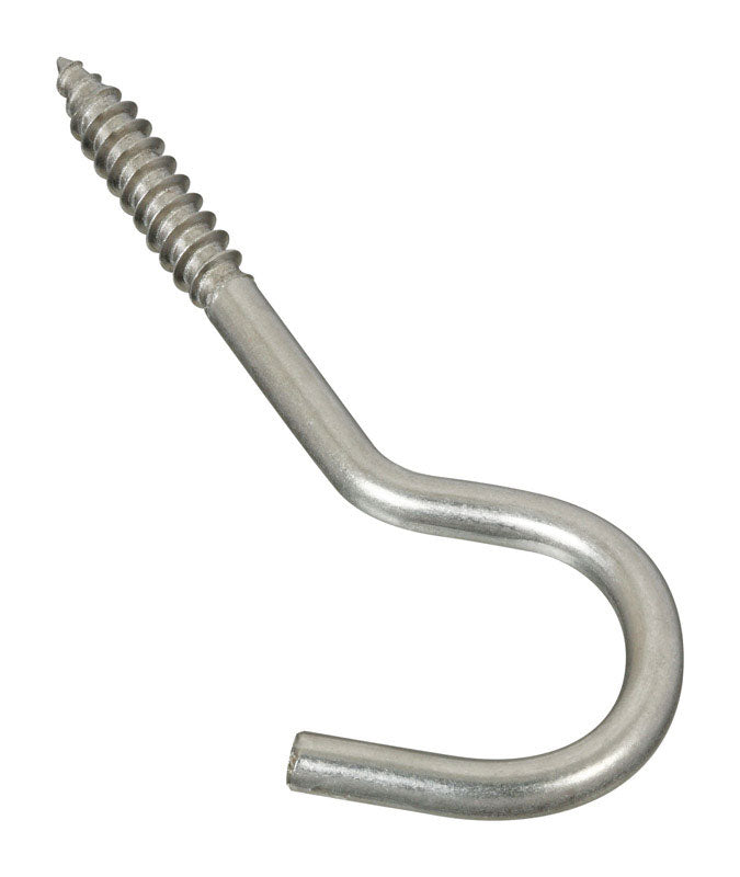 SCREW HOOK SS 1/4X4-1/4"