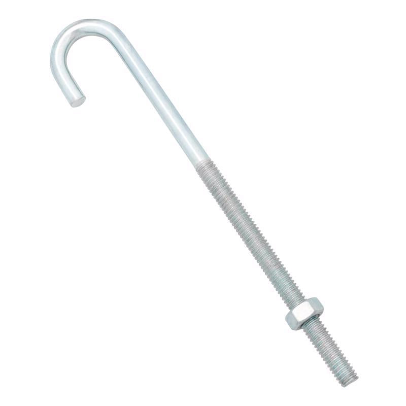 BOLT J W/NUT 5/16"X7"