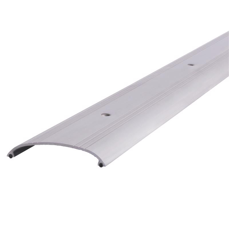 M-D 0.625 in. H X 3.5 in. W X 36 in. L Bronze Aluminum Low Dome Top Threshold Silver