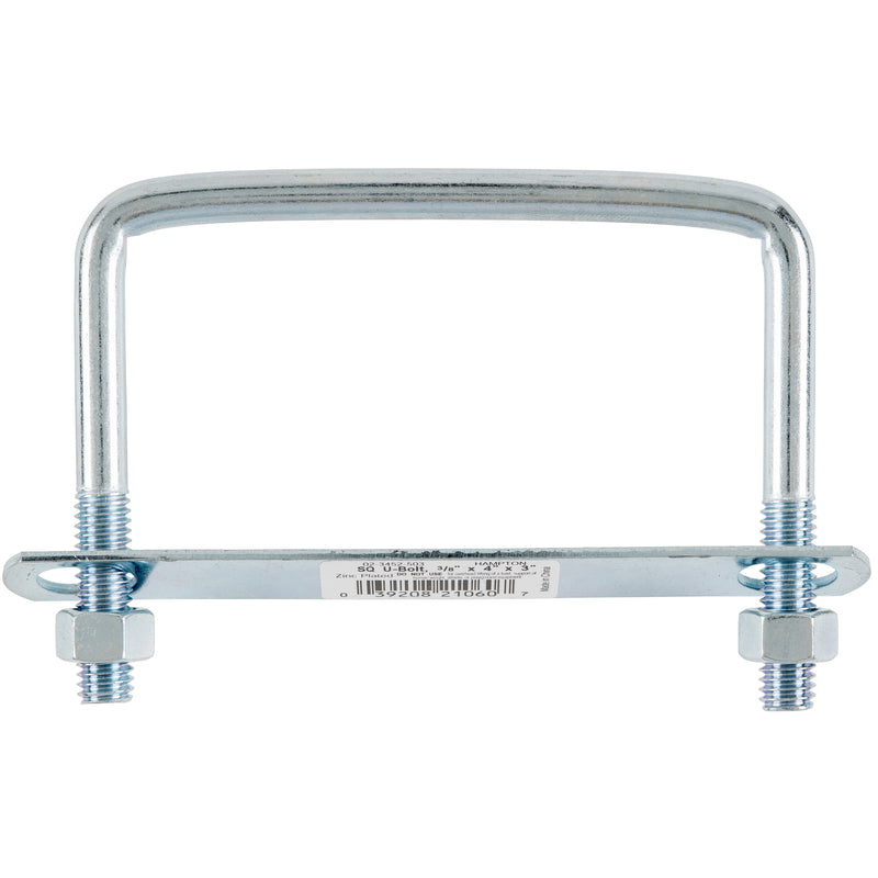 BOLT U SQ3/8"X4"X3"