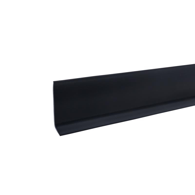 VINYL WALL BASE2.5"X4'BK