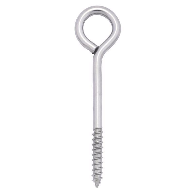 BOLT EYE LAG 1/4"X3.75SS