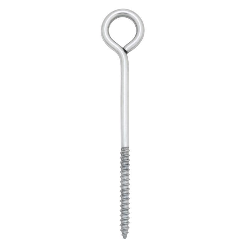 BOLT EYE LAG 1/4"X5" SS