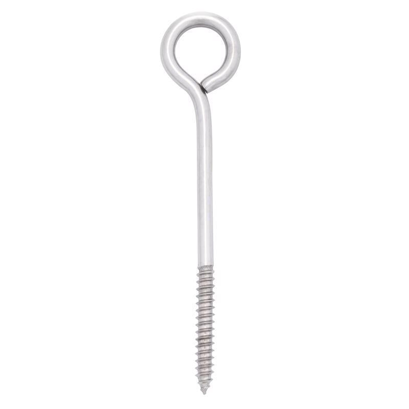 BOLT EYE LAG 5/16"X6" SS