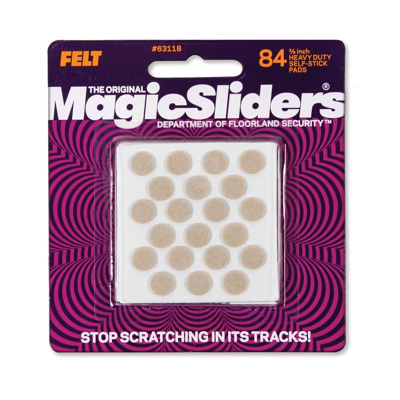 PADS FELT 3/8"OAT84PK