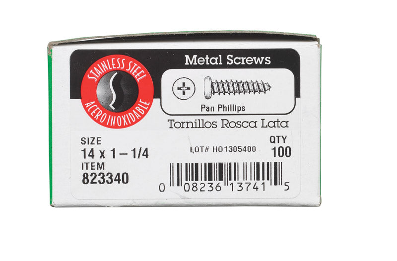 SCRW SM PANSS14X1.25B100